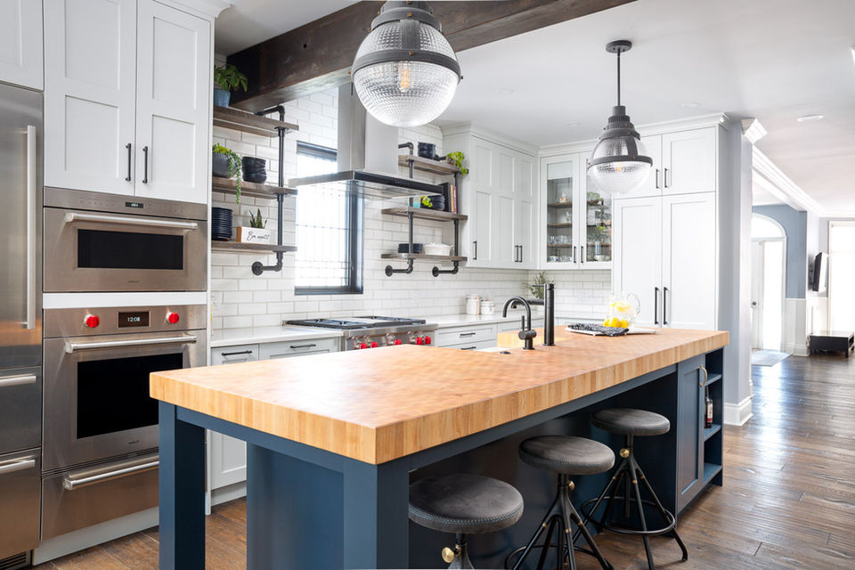 Industrial French Country Fusion